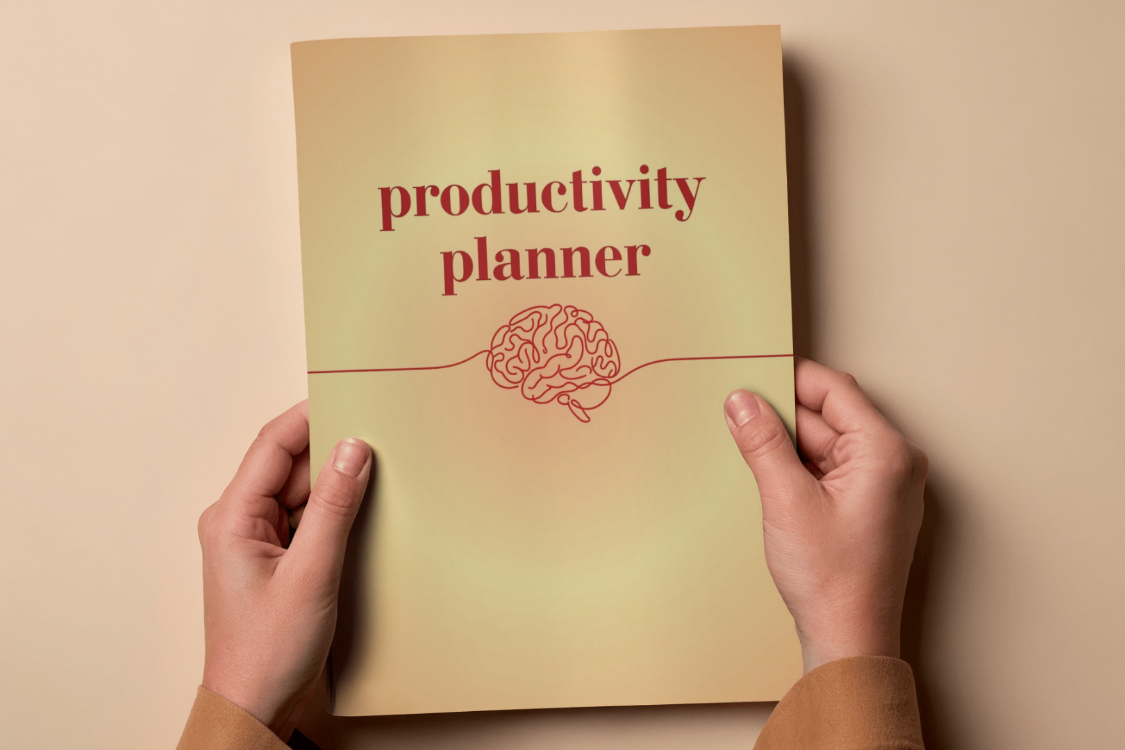 Productivity Planner - Sunset